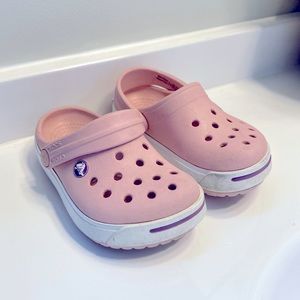 Toddler Girls Pink Crocs